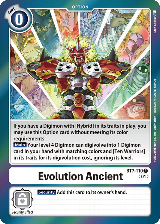 Image for Evolution Ancient - Digimon Card Game