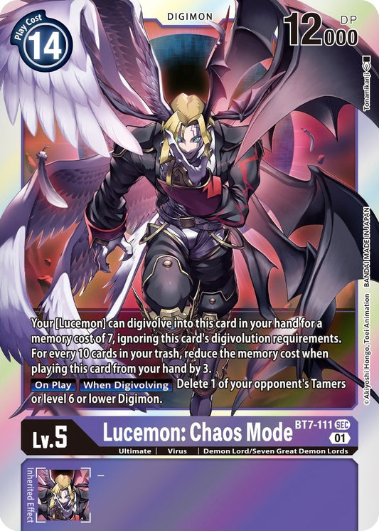 Image for Lucemon: Chaos Mode - Digimon Card Game