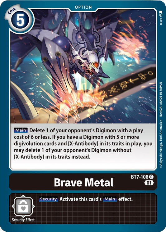 Image for Brave Metal - Digimon Card Game