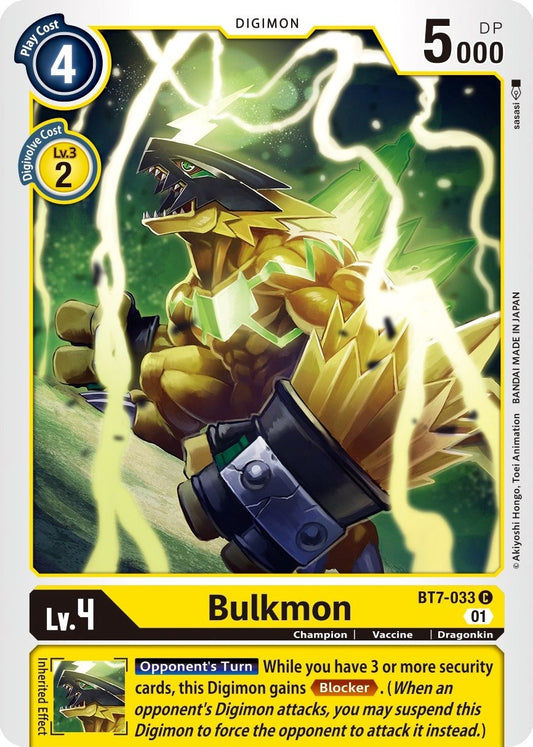 Image for Bulkmon - Digimon Card Game