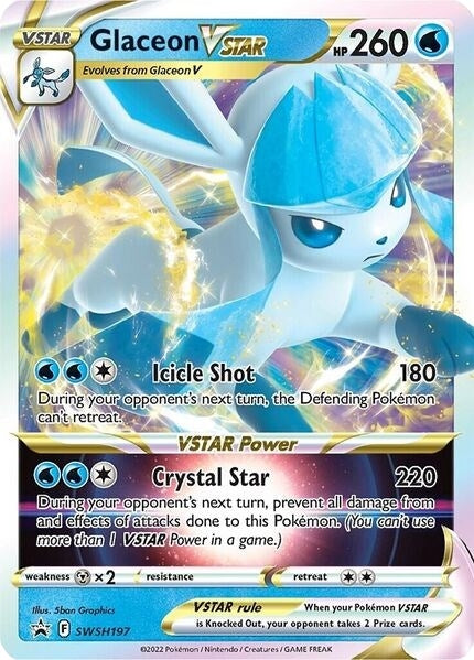 Image for Glaceon VSTAR - SWSH197 - Pokemon