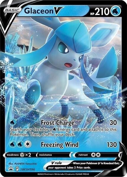 Image for Glaceon V - SWSH196 - Pokemon