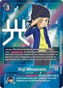 Image for Koji Minamoto (Box Topper) - Digimon Card Game