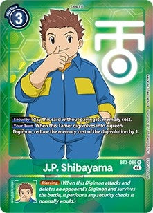 Image for J.P. Shibayama (Box Topper) - Digimon Card Game