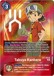 Image for Takuya Kanbara (Box Topper) - Digimon Card Game