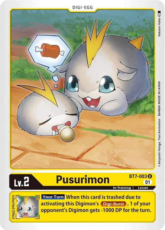 Image for Pusurimon - Digimon Card Game