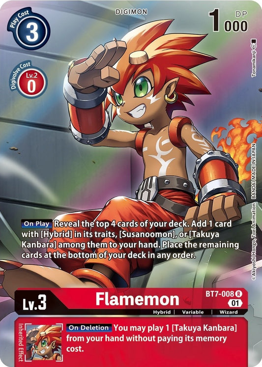 Image for Flamemon (Alternate Art) - Digimon Card Game