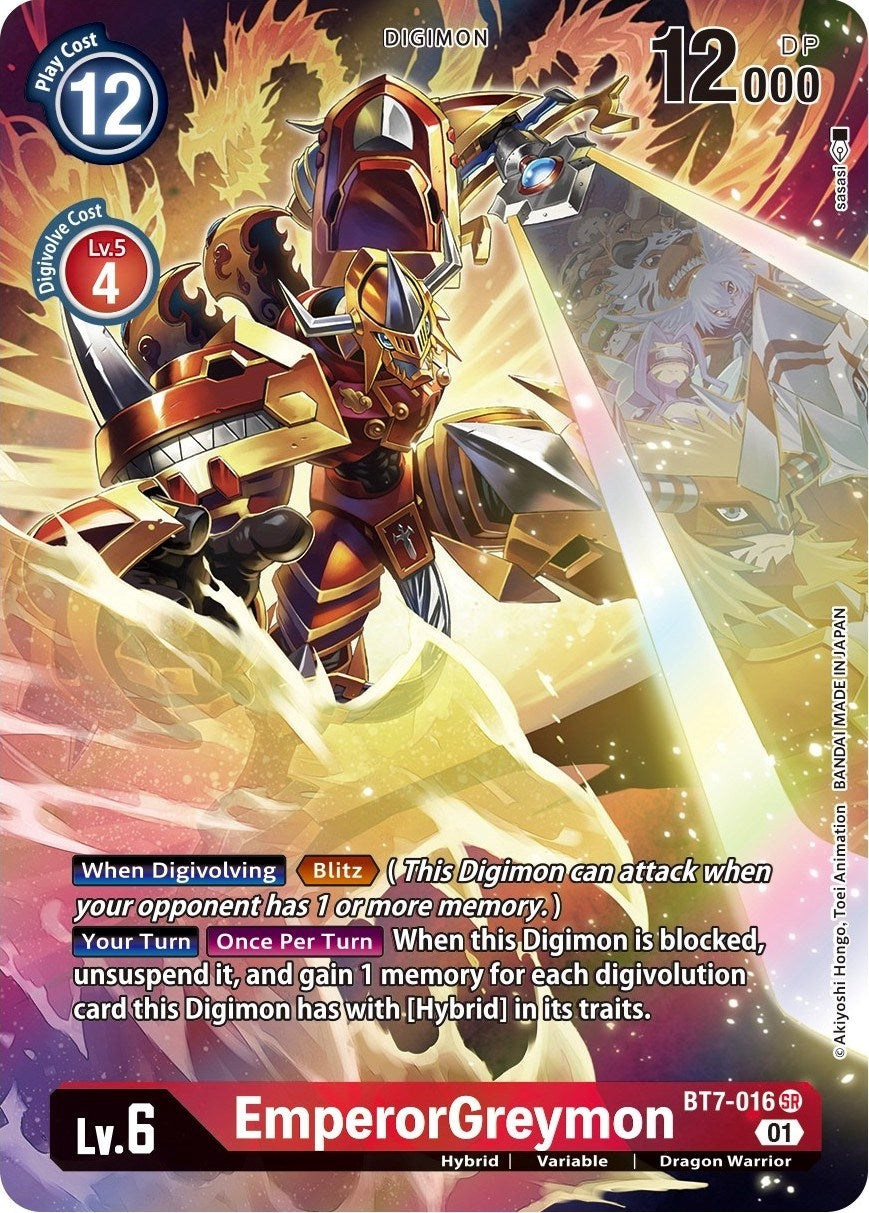 Image for EmperorGreymon (Alternate Art) - Digimon Card Game