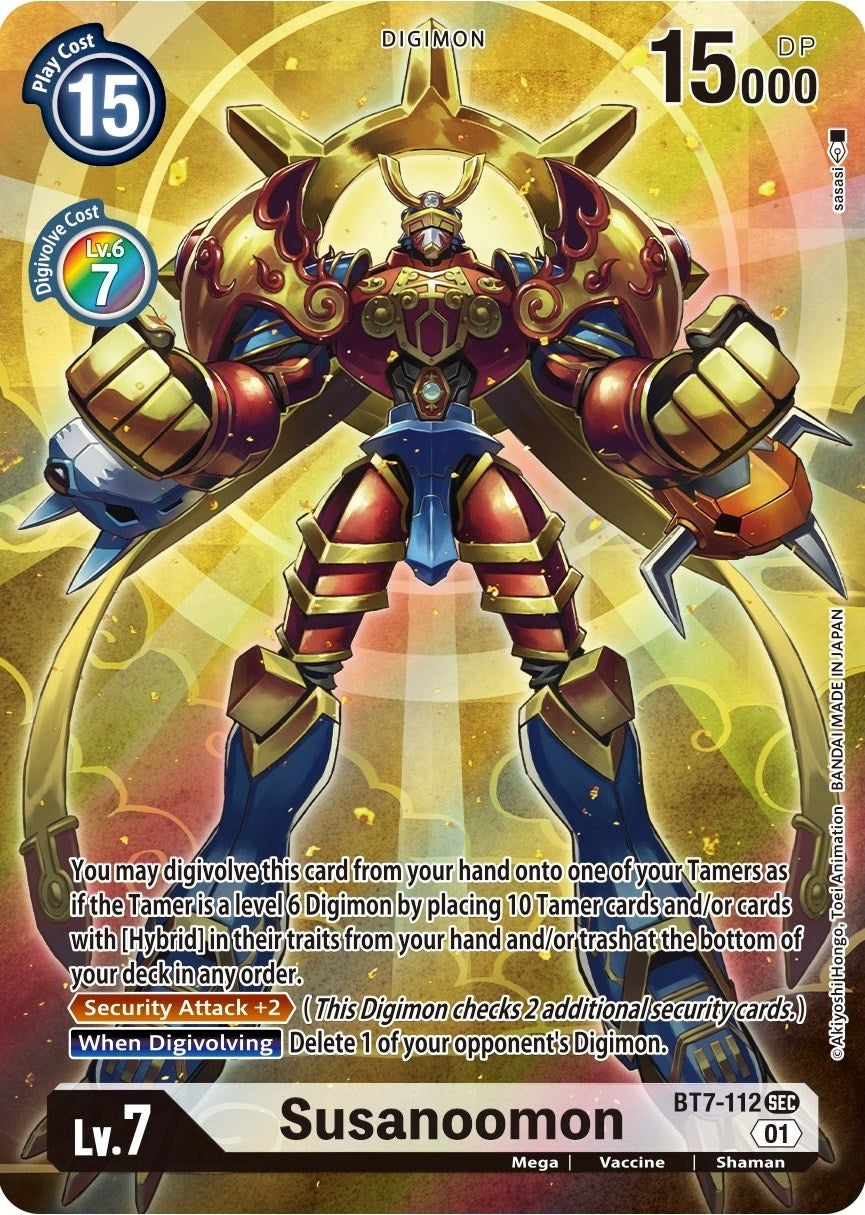 Image for Susanoomon (Alternate Art) - Digimon Card Game