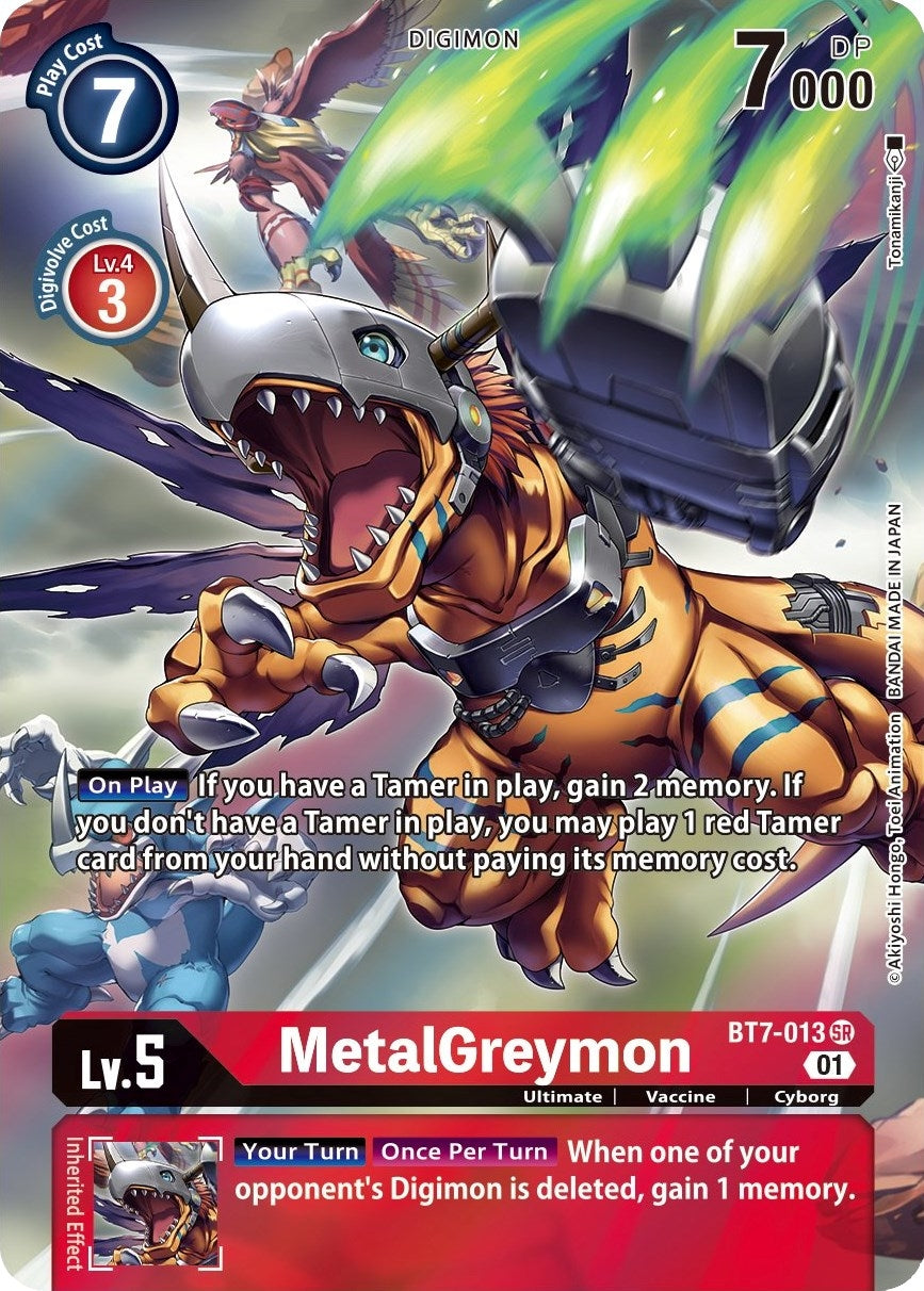 Image for MetalGreymon (Alternate Art) - Digimon Card Game
