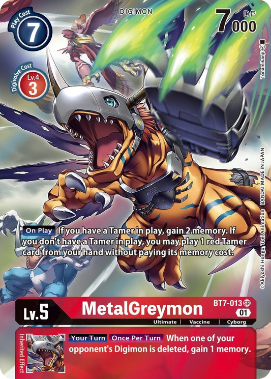 Image for MetalGreymon (Alternate Art) - Digimon Card Game