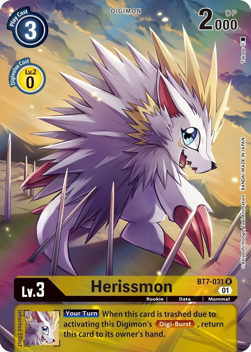 Image for Herissmon (Alternate Art) - Digimon Card Game