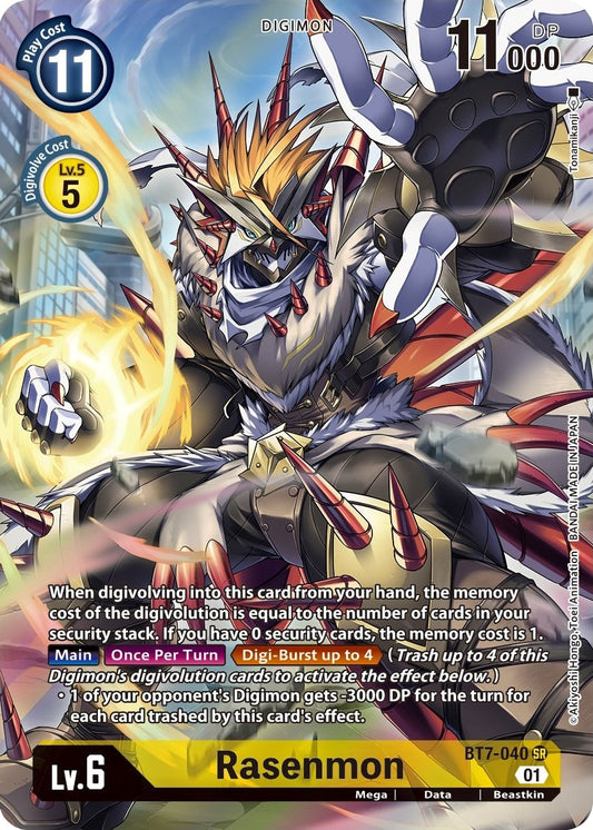 Image for Rasenmon (Alternate Art) - Digimon Card Game