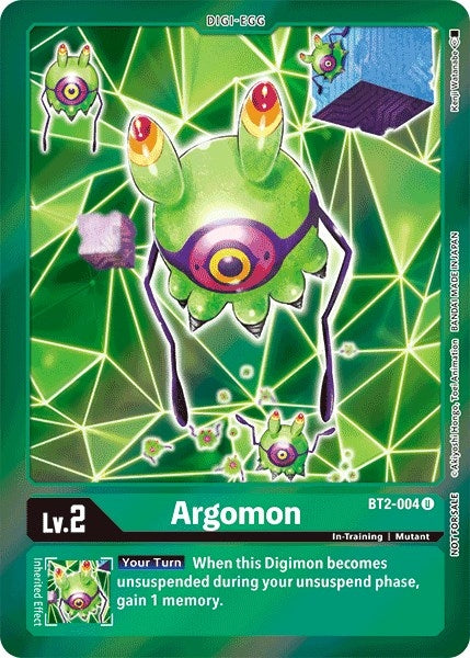 Image for Argomon - BT2-004 (Event Pack 2) - Digimon Card Game