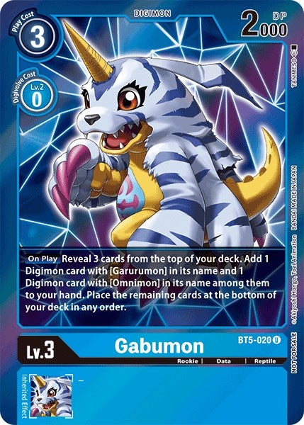 Image for Gabumon (Event Pack 2) - Digimon Card Game