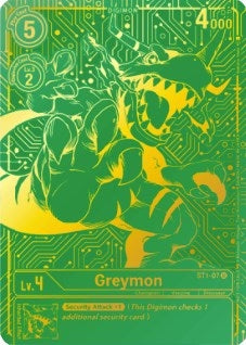 Image for Greymon - ST1-07 (2021 Championship Finals Top 16) - Digimon Card Game