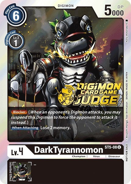 Image for DarkTyrannomon (Judge Pack 1) - Digimon Card Game