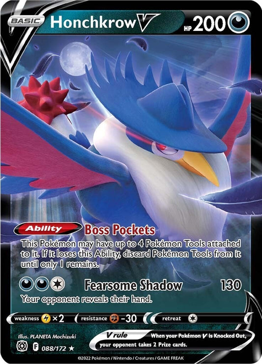 Image for Honchkrow V - Pokemon