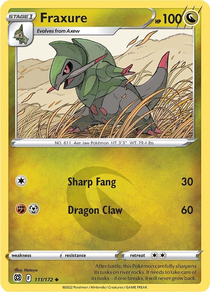 Image for Fraxure - Pokemon