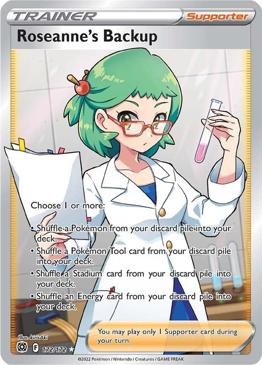 Image for Roseanne's Backup (Full Art) - Pokemon