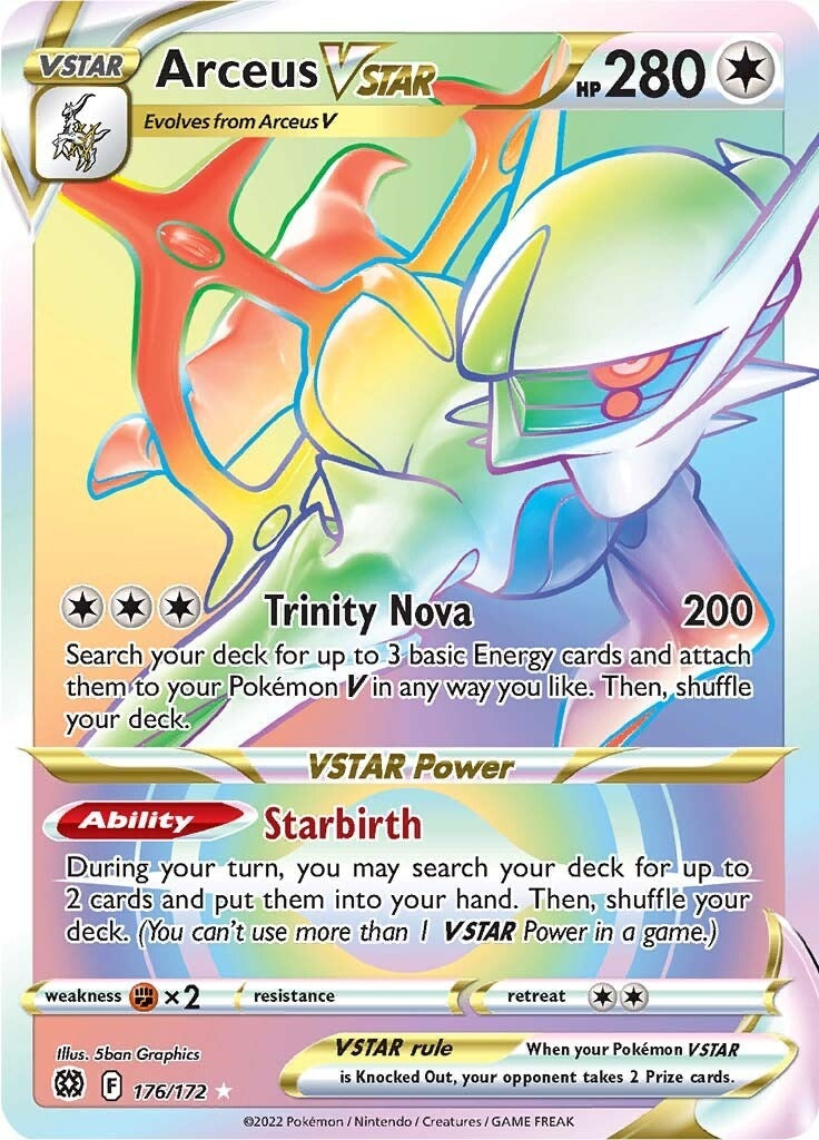 Image for Arceus VSTAR (Secret) (176) - Pokemon
