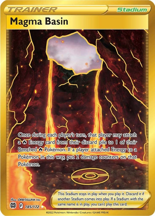 Image for Magma Basin (Secret) - Pokemon