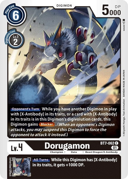 Image for Dorugamon - Digimon Card Game