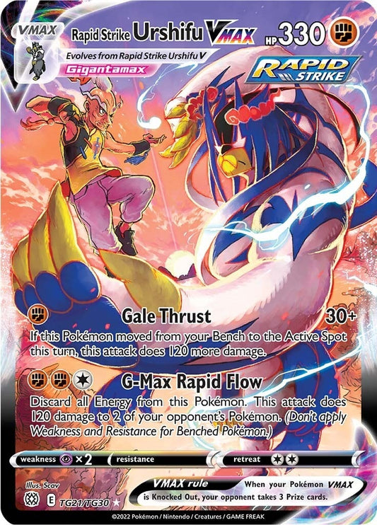 Image for Rapid Strike Urshifu VMAX - Pokemon