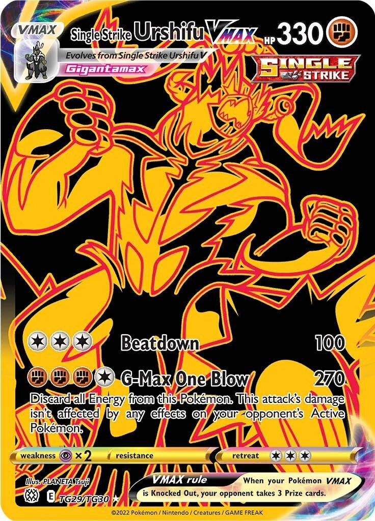 Image for Single Strike Urshifu VMAX (Secret) - Pokemon