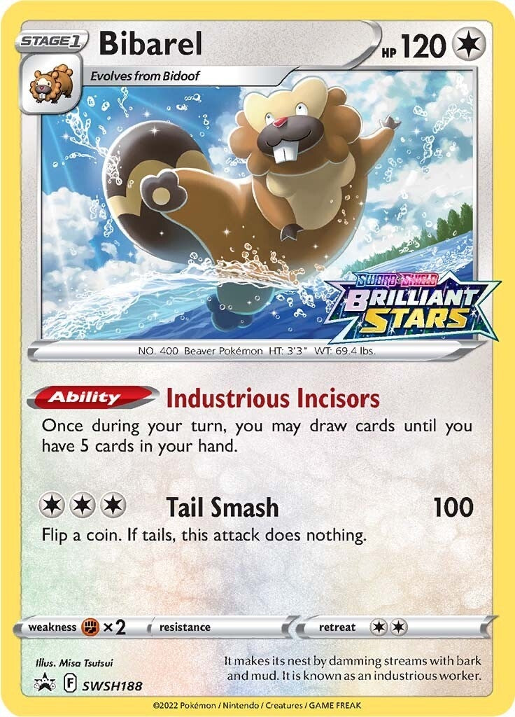 Image for Bibarel - SWSH188 - Pokemon