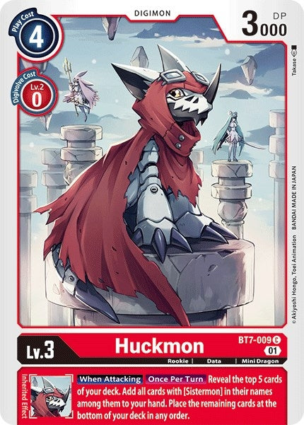 Image for Huckmon - Digimon Card Game