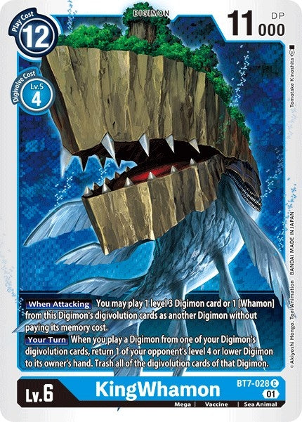 Image for KingWhamon - Digimon Card Game