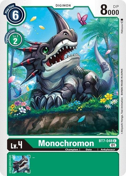 Image for Monochromon - Digimon Card Game