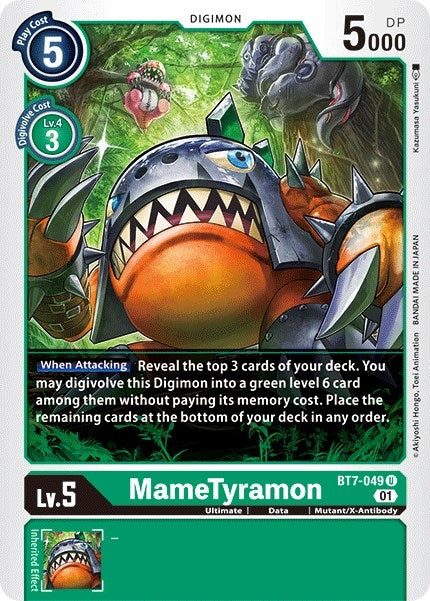 Image for MameTyramon - Digimon Card Game