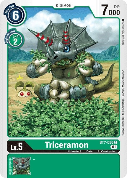 Image for Triceramon - Digimon Card Game