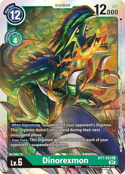 Image for Dinorexmon - Digimon Card Game
