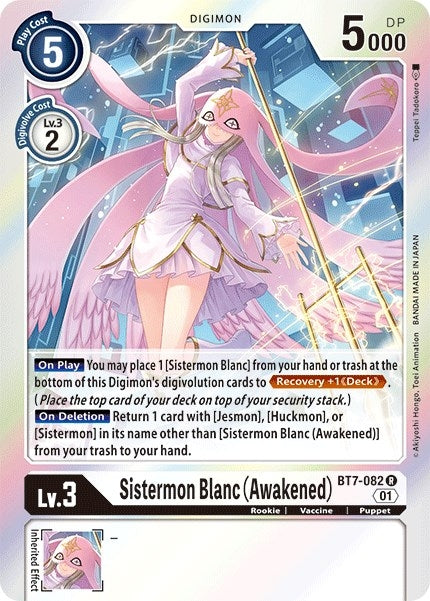 Image for Sistermon Blanc (Awakened) - Digimon Card Game