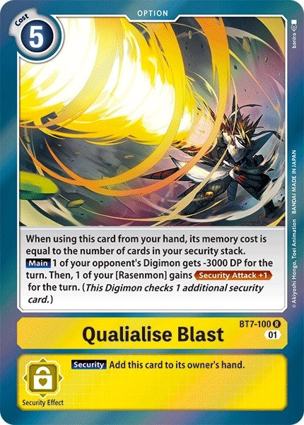 Image for Qualialise Blast - Digimon Card Game