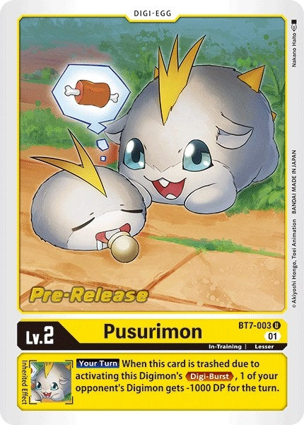 Image for Pusurimon - Digimon Card Game