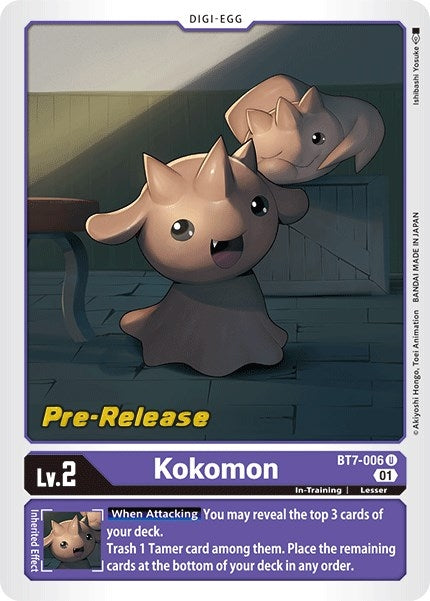 Image for Kokomon - Digimon Card Game