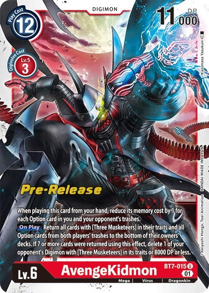 Image for AvengeKidmon - Digimon Card Game