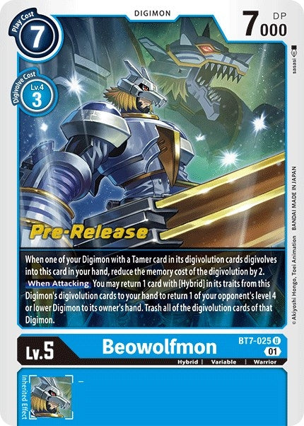 Image for Beowolfmon - Digimon Card Game