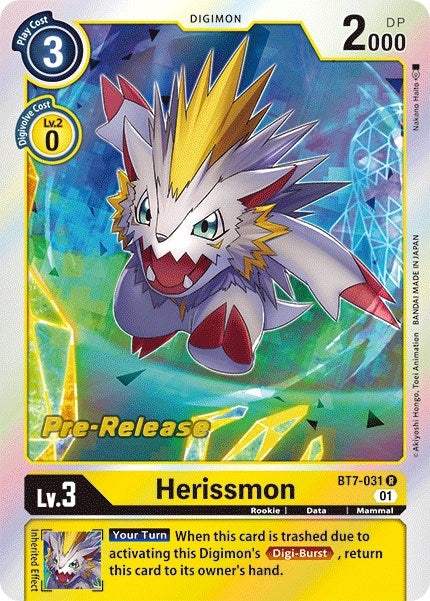 Image for Herissmon - Digimon Card Game