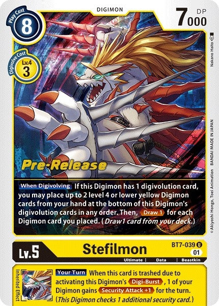 Image for Stefilmon - Digimon Card Game