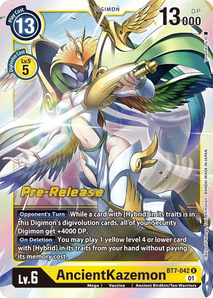 Image for AncientKazemon - Digimon Card Game