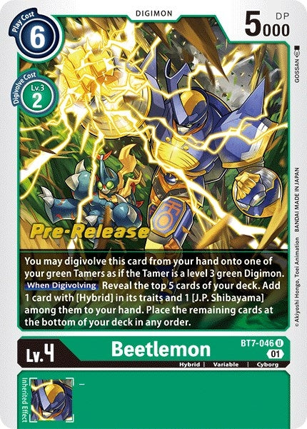 Image for Beetlemon - Digimon Card Game