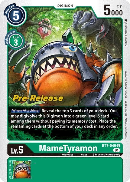 Image for MameTyramon - Digimon Card Game