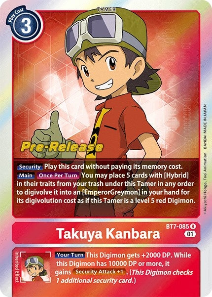 Image for Takuya Kanbara - Digimon Card Game
