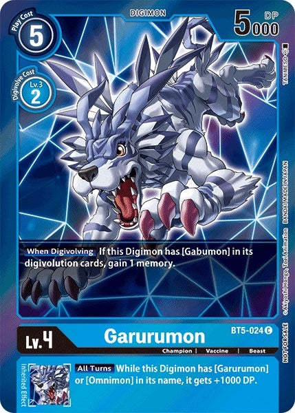 Image for Garurumon (Event Pack 2) - Digimon Card Game