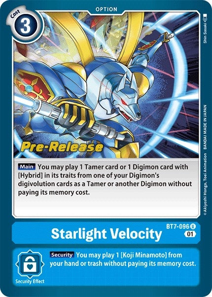 Image for Starlight Velocity - Digimon Card Game